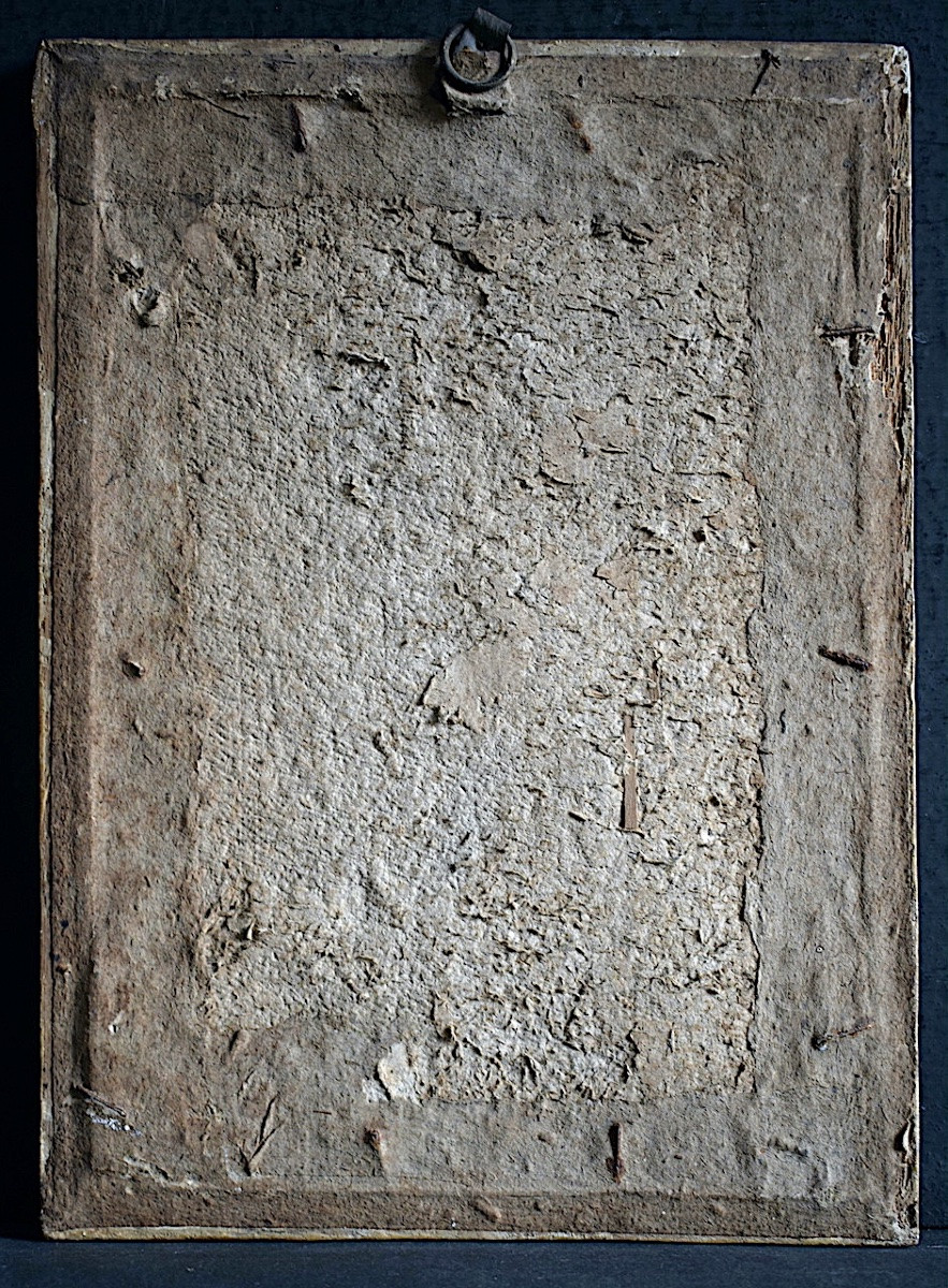 ANDRÉ PUJOS  gravure et cadre   XVIII ème siècle portrait du docteur Antoine Petit RT1408-photo-3