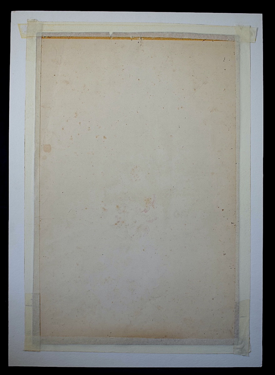 ELISA CHAMPIN XIX ème siècle Lithographie couleur poissons trophée de pêche RT1410-photo-3