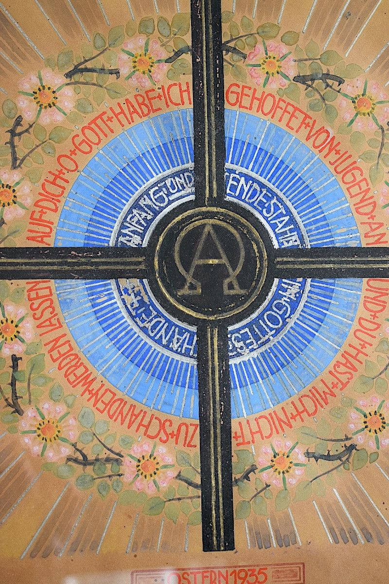 According To Paul Wallot, A Religious Stained Glass Project For Easter 1935 By Karl Wittkuhn, Germany Rt1411-photo-4