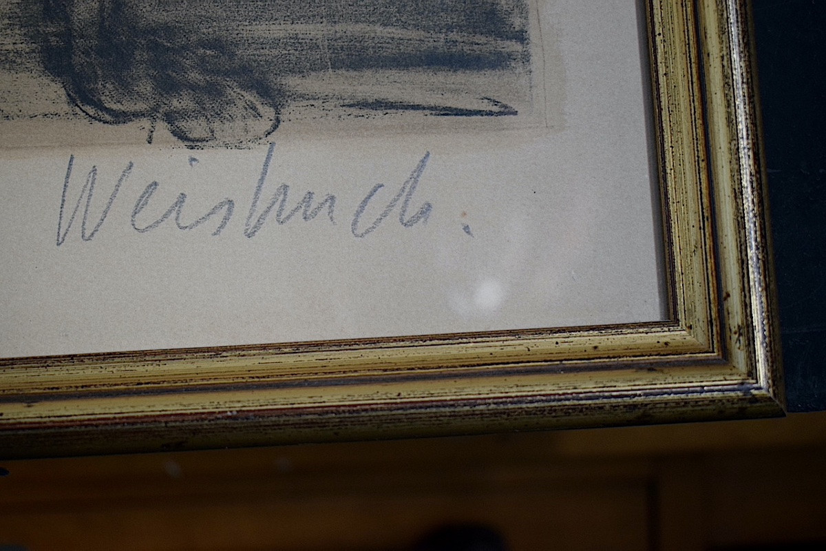 Weisbuch Claude, Color Lithograph, The Fall Of Don Quixote, 20th Century, Rt1412-photo-2