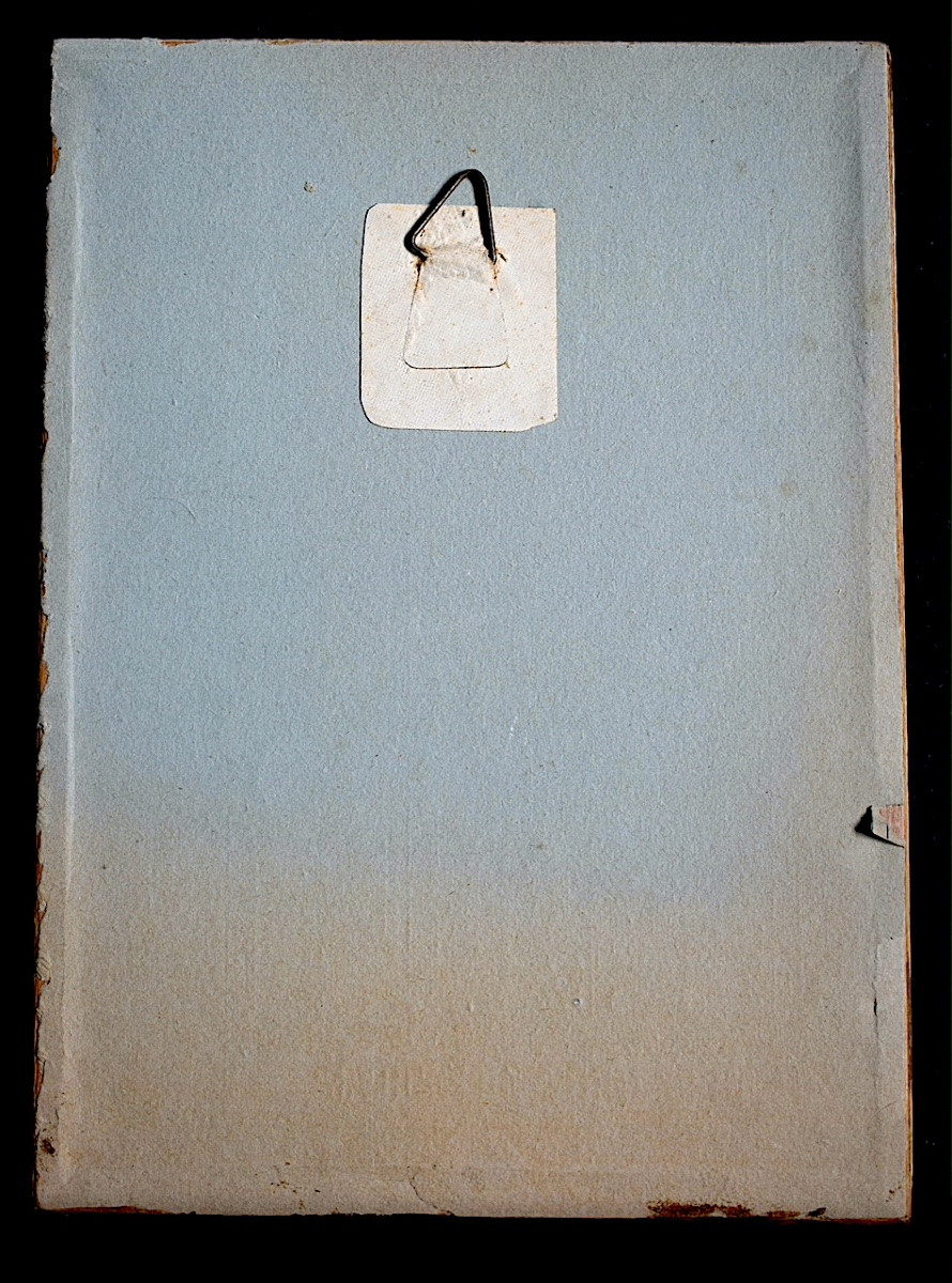 Lavis orientaliste érotique Fin XIX ème non signé RT1413-photo-4