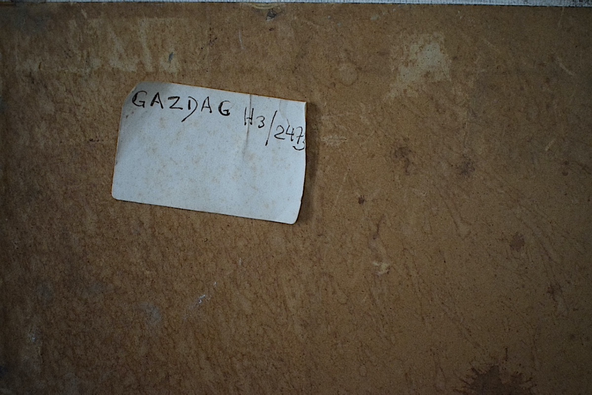 Gazdag Signed Abstract Space Age 1960s 1970s Rt1414-photo-5