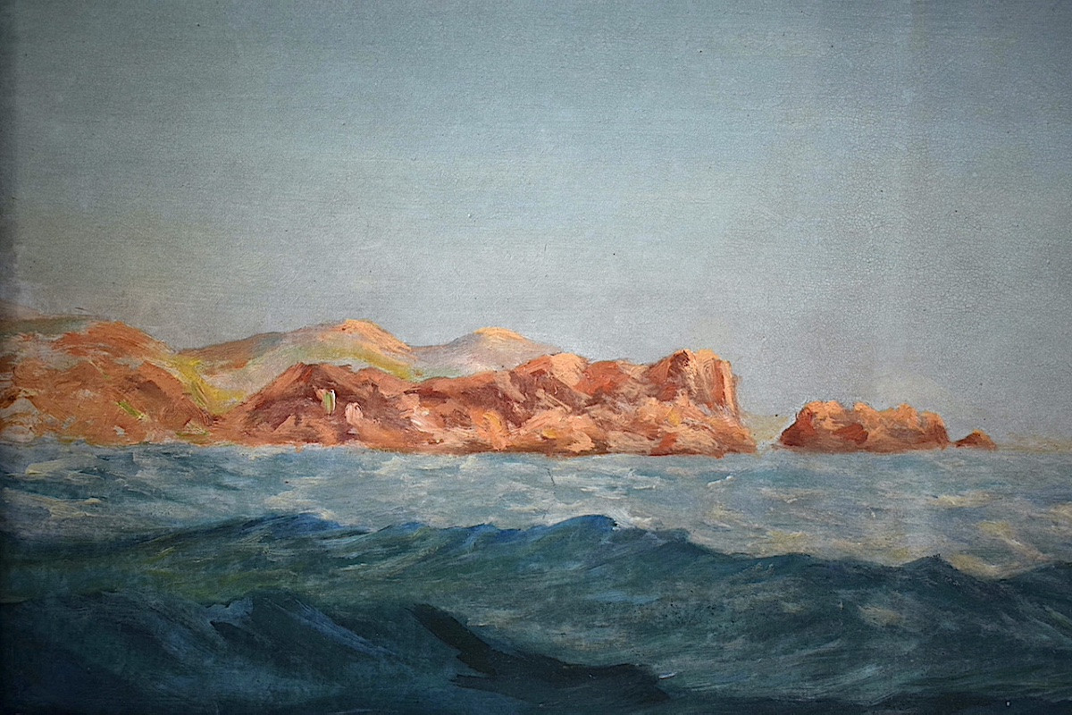 Maurice Paquot Marine Post-impressionist Schooner Sailing Ship 20th Century Rt1420-photo-4