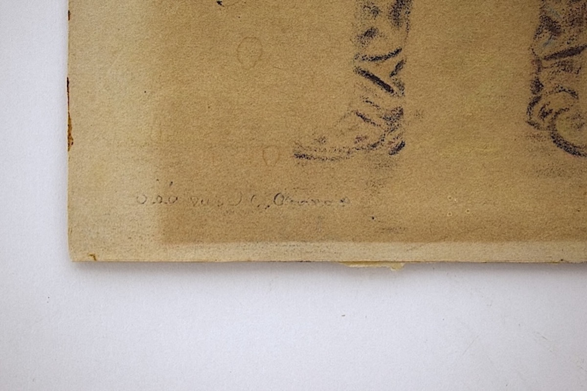 Drawing Of A 19th-century Grenadier Soldier. Signature To Be Identified. Rm03-photo-4