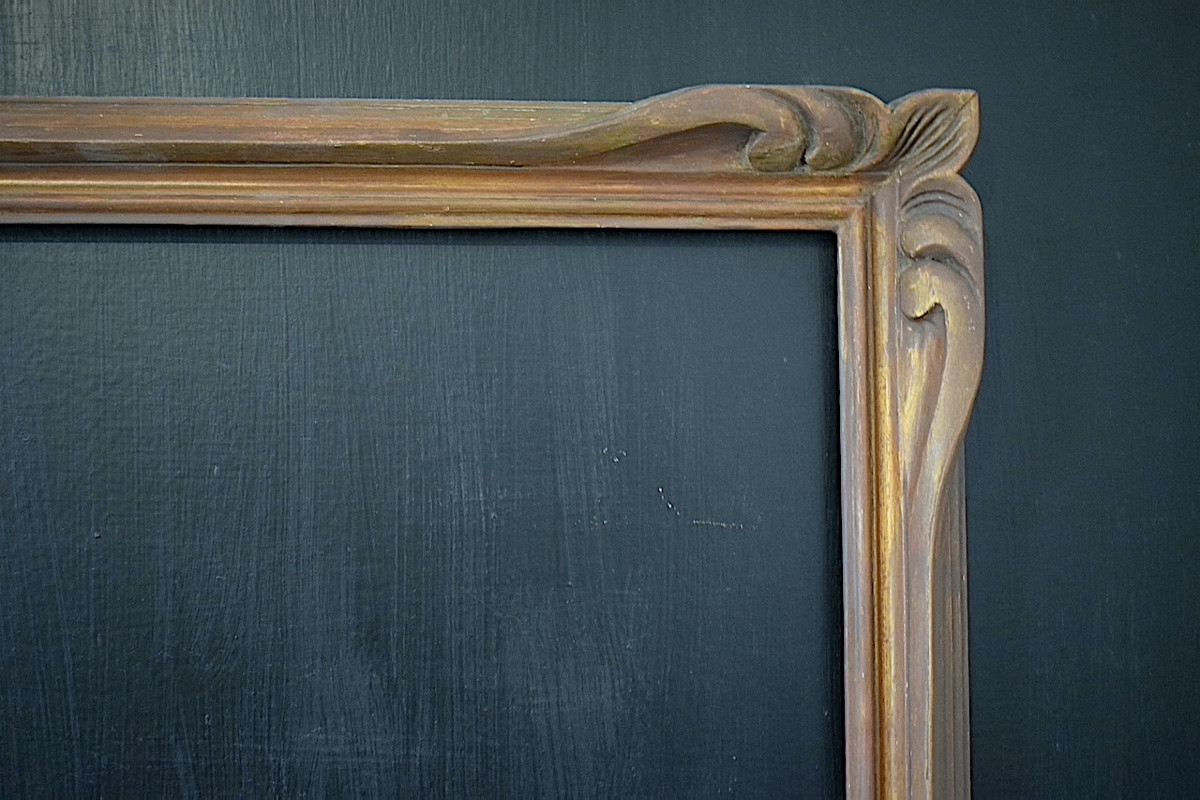 CADRE Art Nouveau début du XX ème siècle Feuillure 76x 62 cm FRAME Ref C1253-photo-4