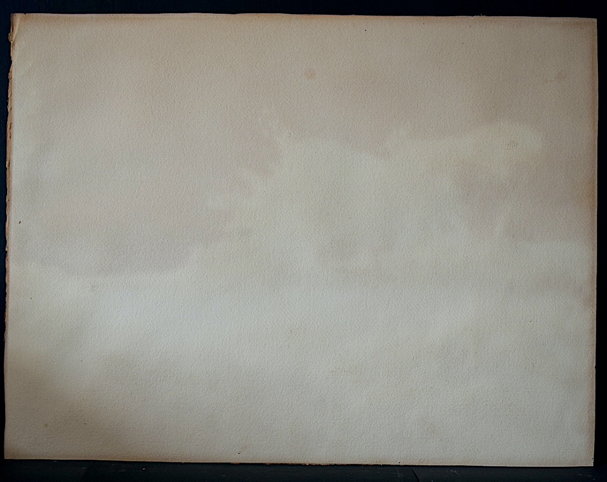 Warnie Isidore, Belgian (1800-1900), Watercolor Landscape, 19th Century, Rt1422-photo-3