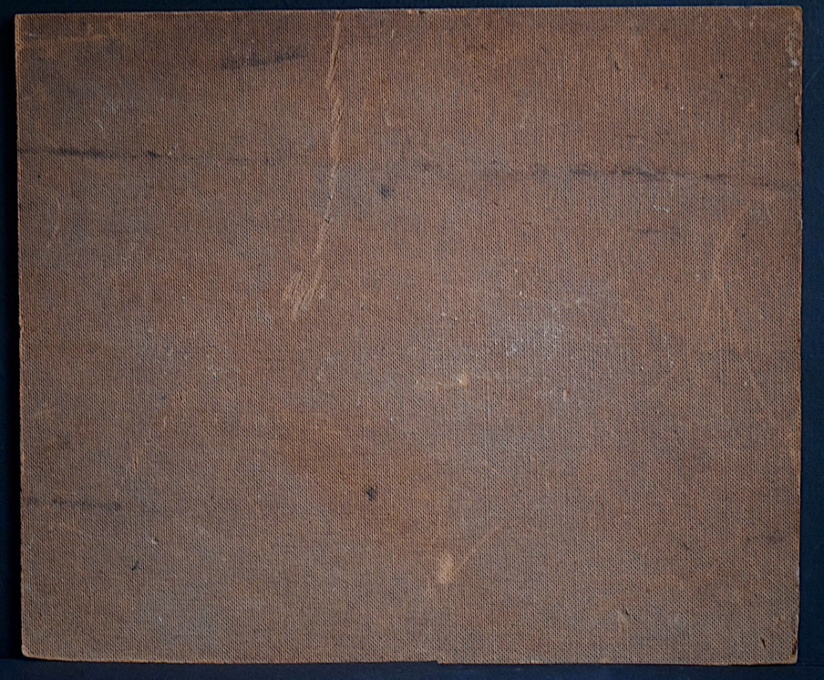 Marine Bretagne port Concarneau signé à identifier XX ème RT1427-photo-5