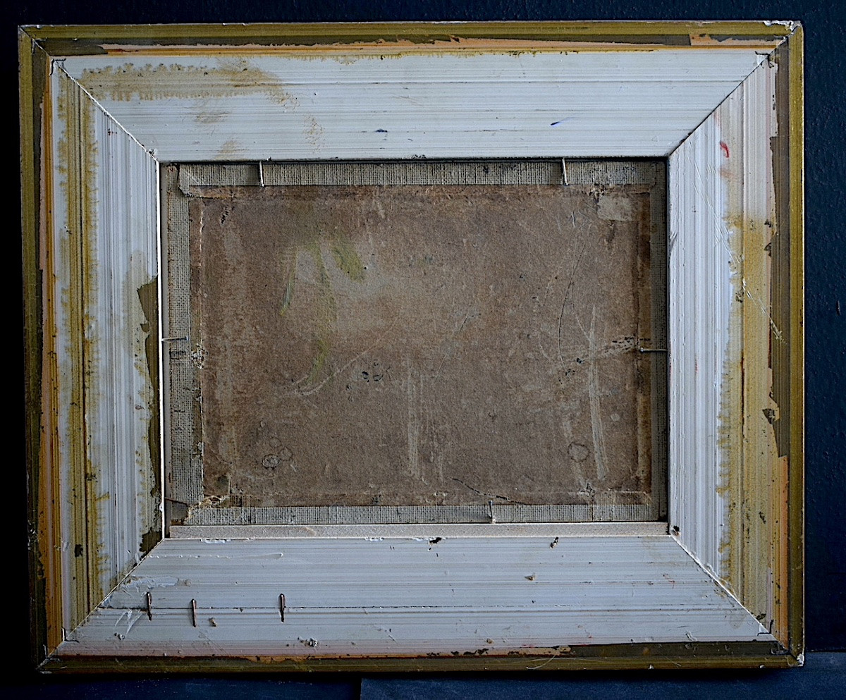 Paysage en forêt impressionniste début XX ème siècle RT1431-photo-4