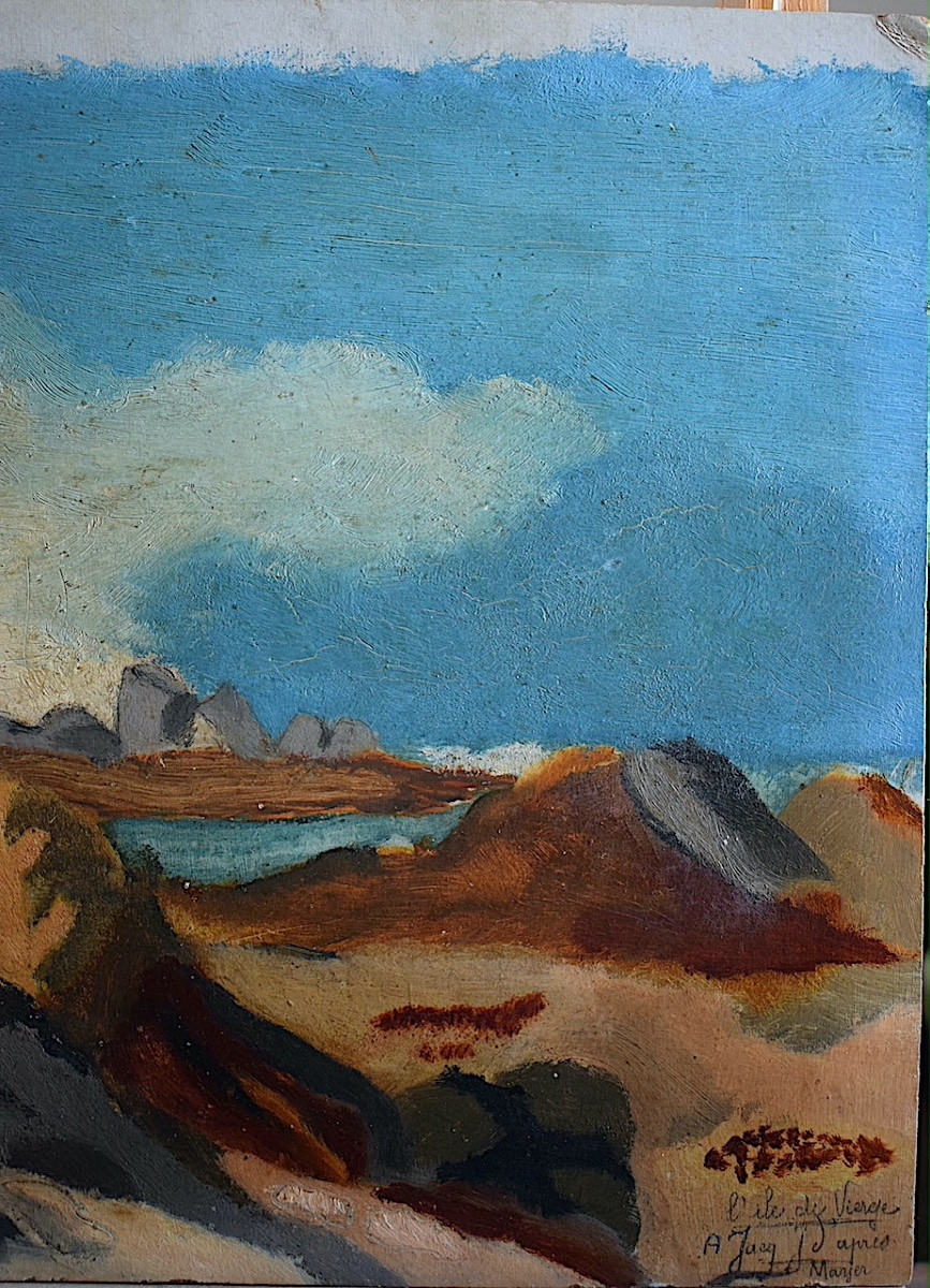 AUGUSTIN JACQ d’après Mayer ile vierge  Bretagne Finistère marine XX ème RT1436-photo-2