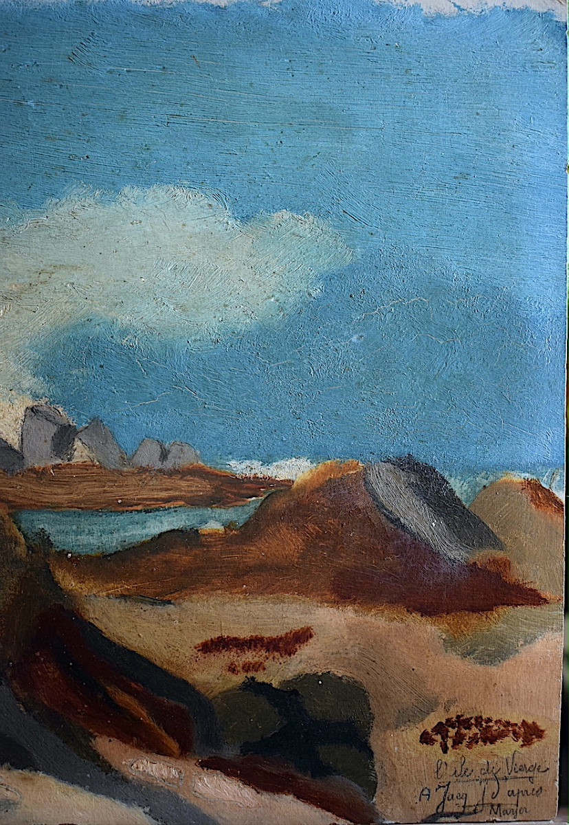 AUGUSTIN JACQ d’après Mayer ile vierge  Bretagne Finistère marine XX ème RT1436-photo-1