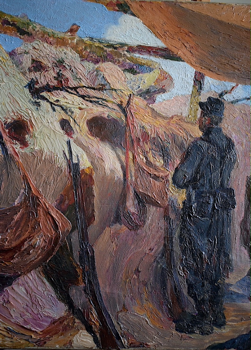 Soldats dans les tranchées guerre de 1914 - 1918 début du XX ème siècle RT1437-photo-3