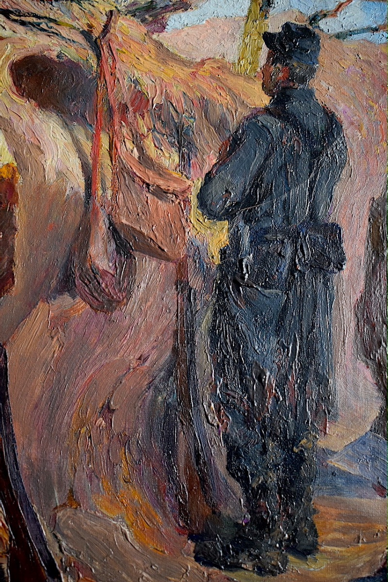 Soldats dans les tranchées guerre de 1914 - 1918 début du XX ème siècle RT1437-photo-4