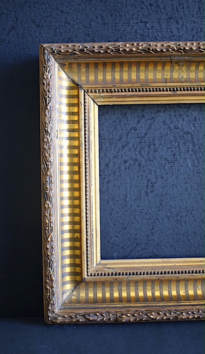 CADRE XIX ème  Feuillure 18 x 16 cm très proche format pour tableau 0F FRAME Ref C1261-photo-3