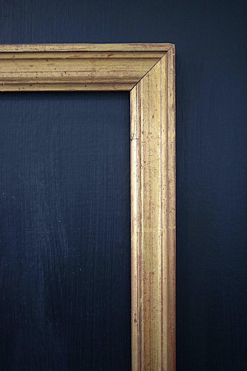 CADRE bois doré début XX ème  Feuillure 72,5 x 52,5 cm FRAME Ref C1262-photo-1