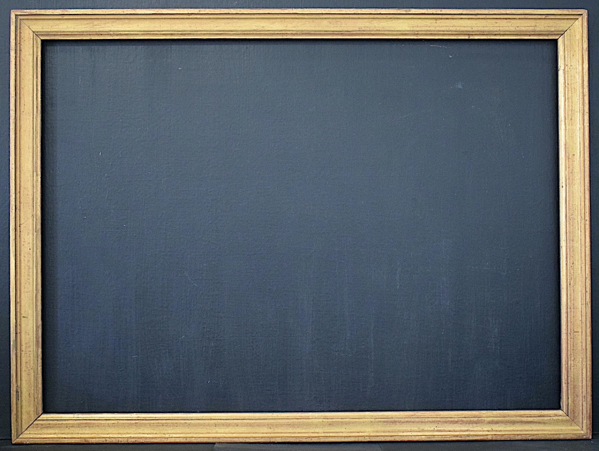 CADRE bois doré début XX ème  Feuillure 72,5 x 52,5 cm FRAME Ref C1262-photo-5