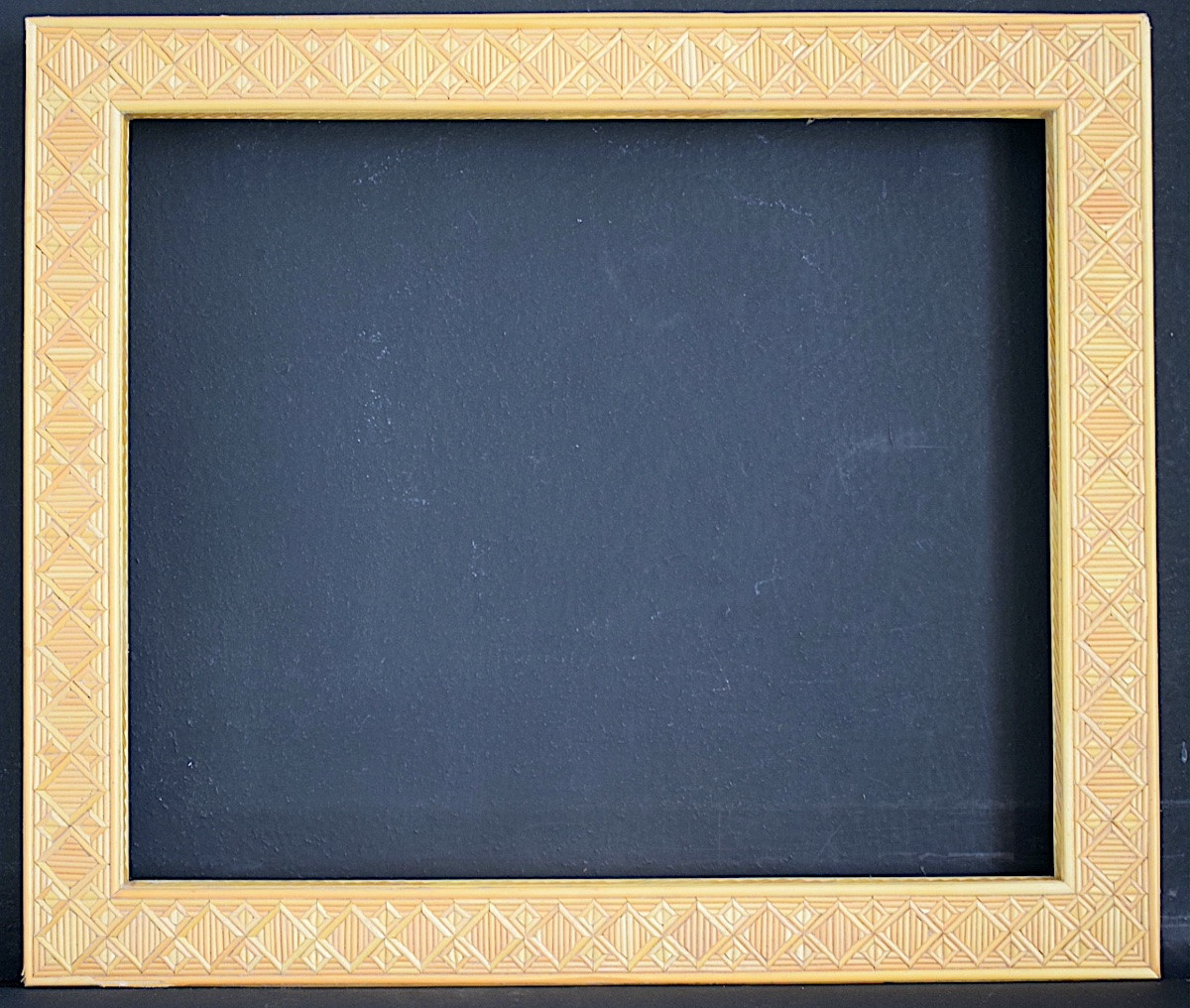 CADRE marqueterie de paille Feuillure 29,7 x 25 cm format  proche de 3F FRAME Ref C1265-photo-5