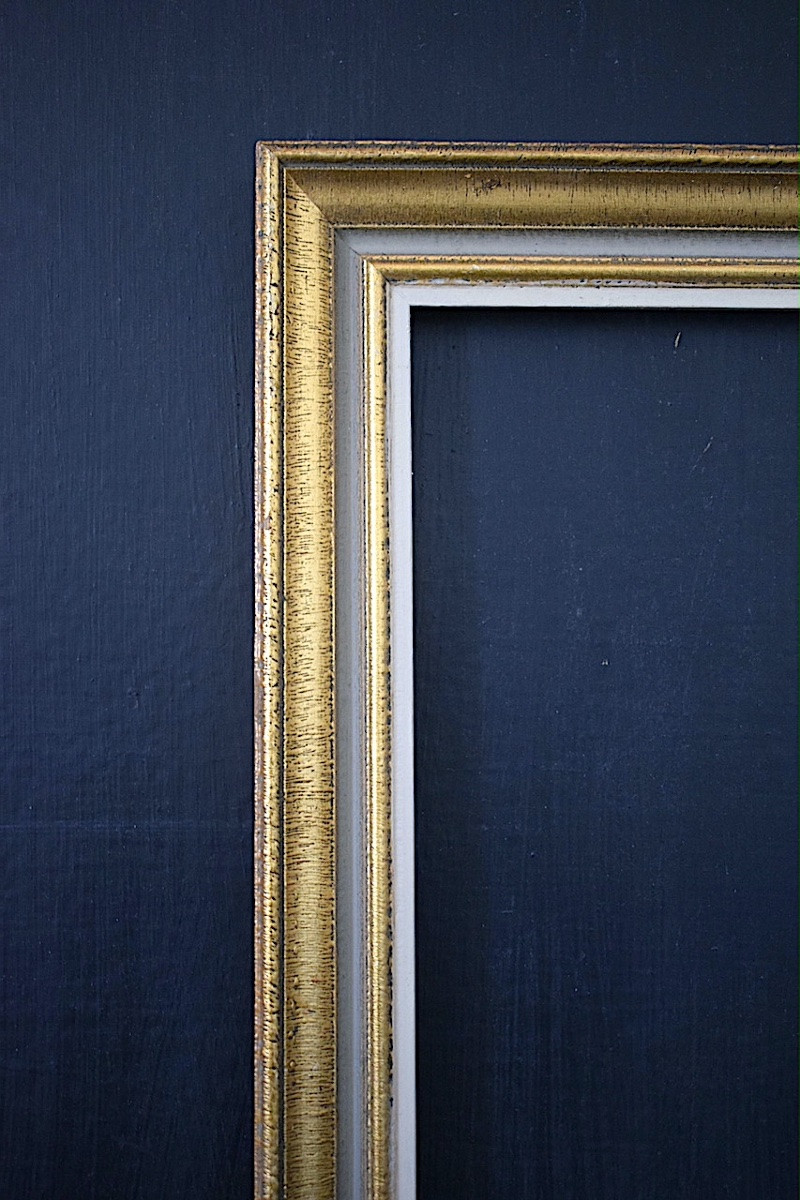 CADRE  bois Feuillure 52 x 37 cm XX ème FRAME Ref C1267-photo-3