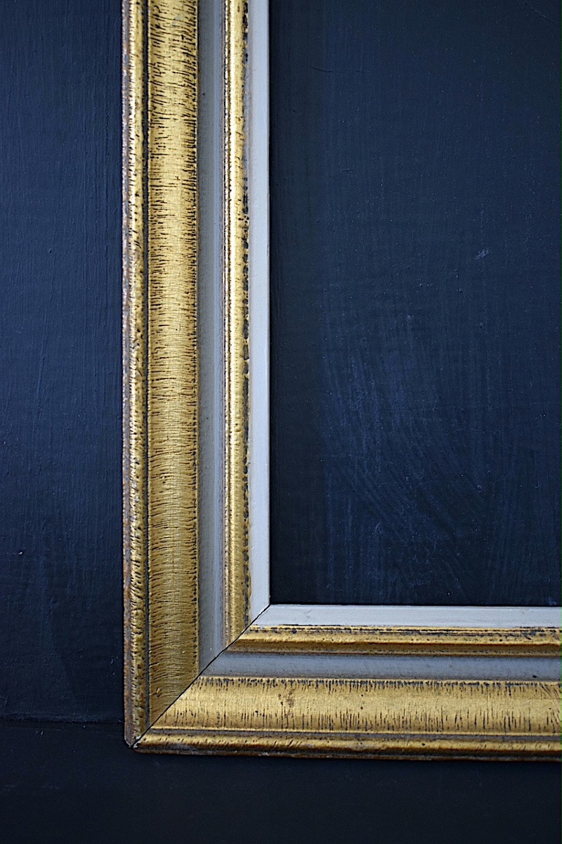 CADRE  bois Feuillure 52 x 37 cm XX ème FRAME Ref C1267-photo-4