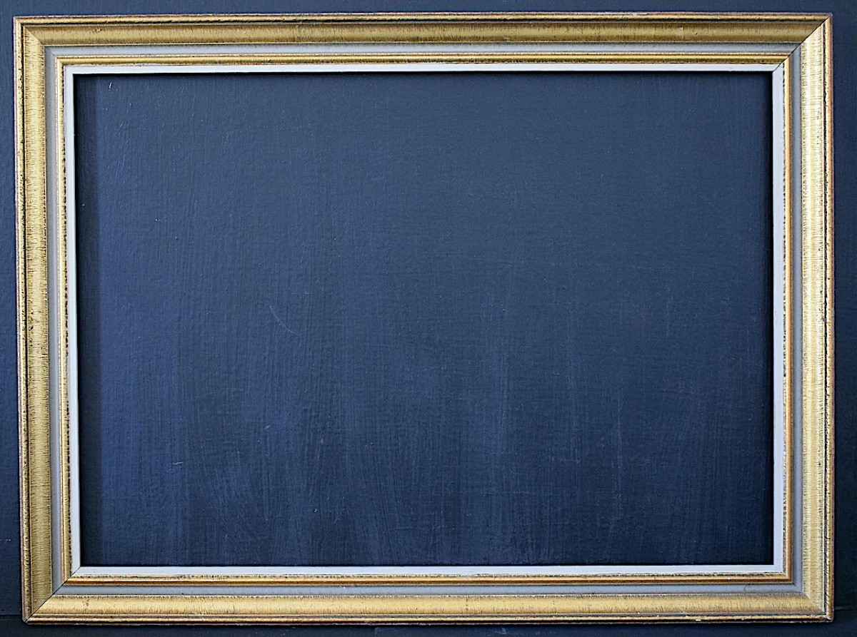 CADRE  bois Feuillure 52 x 37 cm XX ème FRAME Ref C1267-photo-5