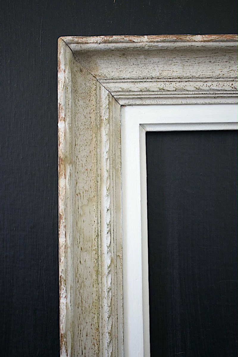 CADRE  années 1950 Feuillure 33 x 24 cm format pour tableau 4F FRAME Ref C1268-photo-3