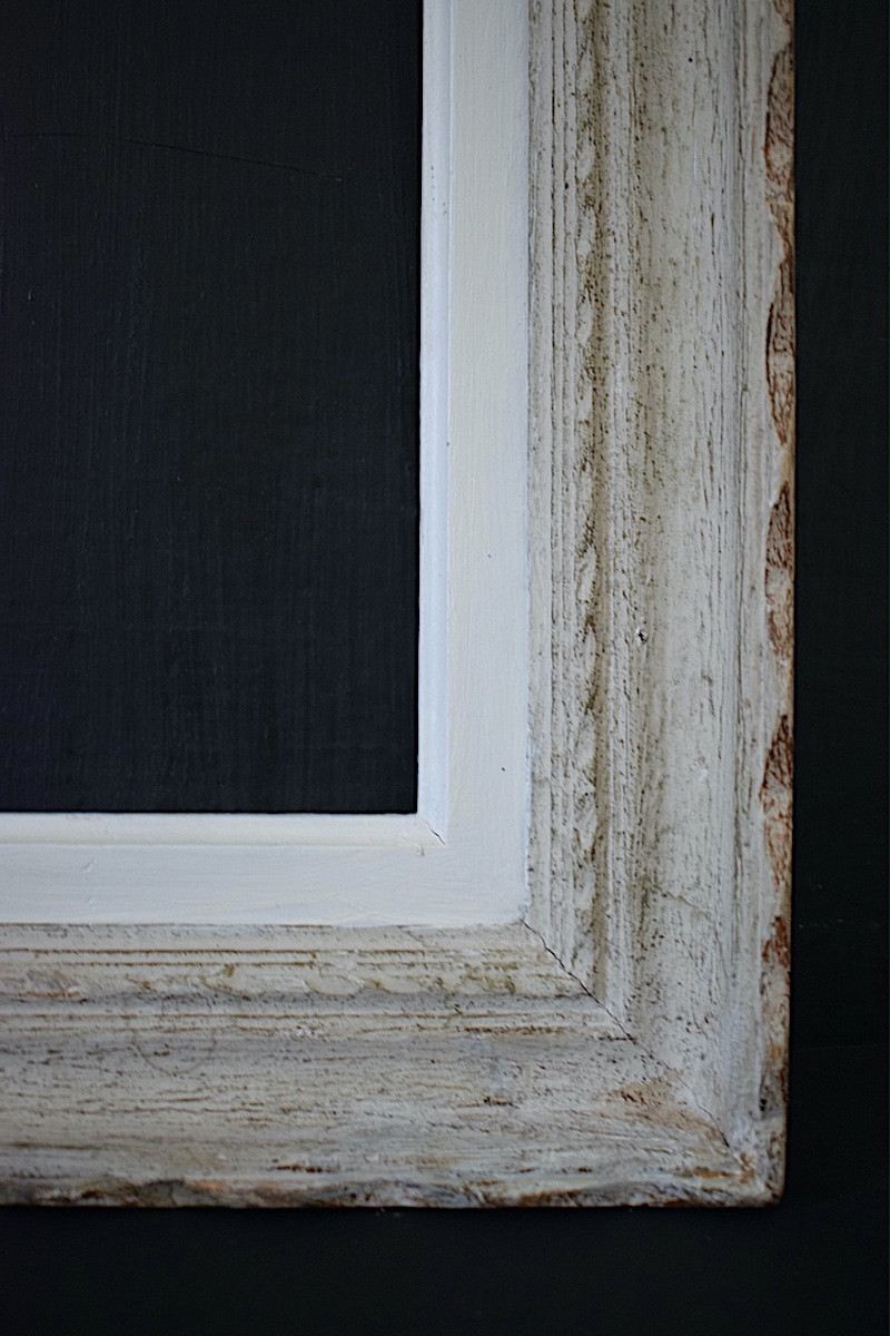 CADRE  années 1950 Feuillure 33 x 24 cm format pour tableau 4F FRAME Ref C1268-photo-2