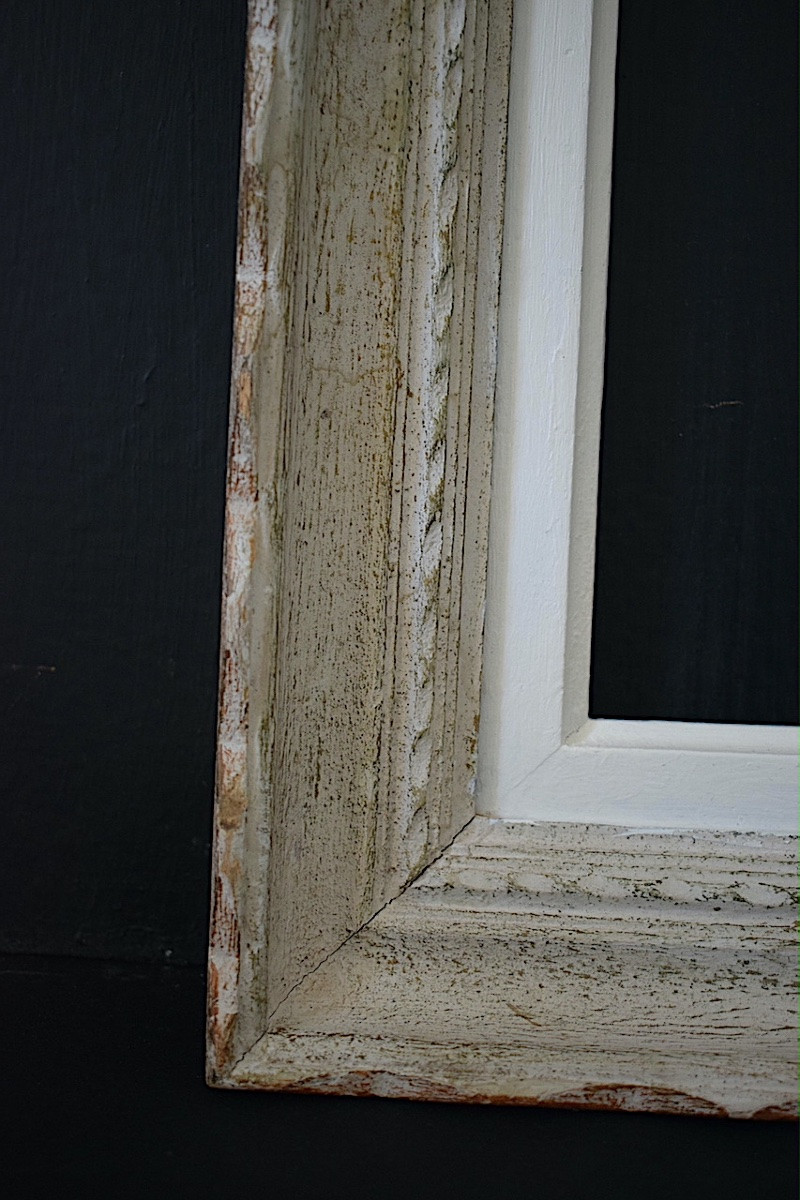 CADRE  années 1950 Feuillure 33 x 24 cm format pour tableau 4F FRAME Ref C1268-photo-4