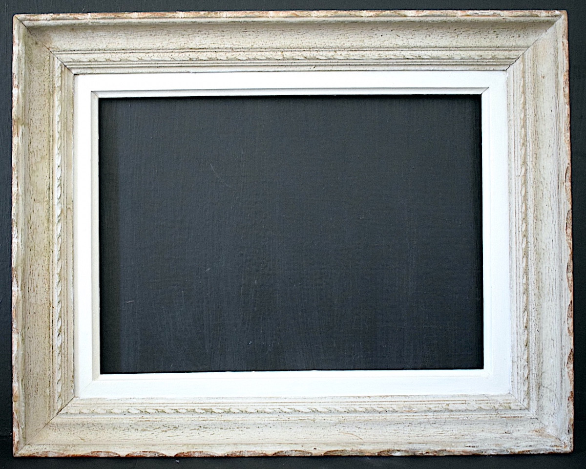 CADRE  années 1950 Feuillure 33 x 24 cm format pour tableau 4F FRAME Ref C1268