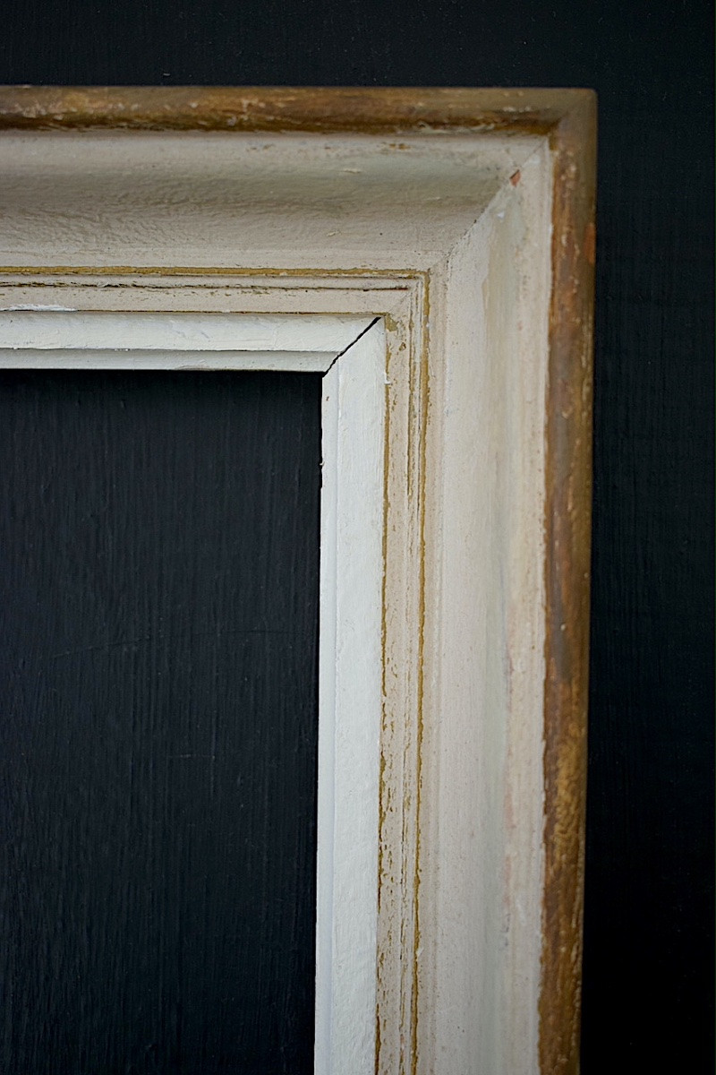 CADRE années 50 Feuillure 27 x 21 cm format pour tableau proche de 3F FRAME Ref C1269-photo-1