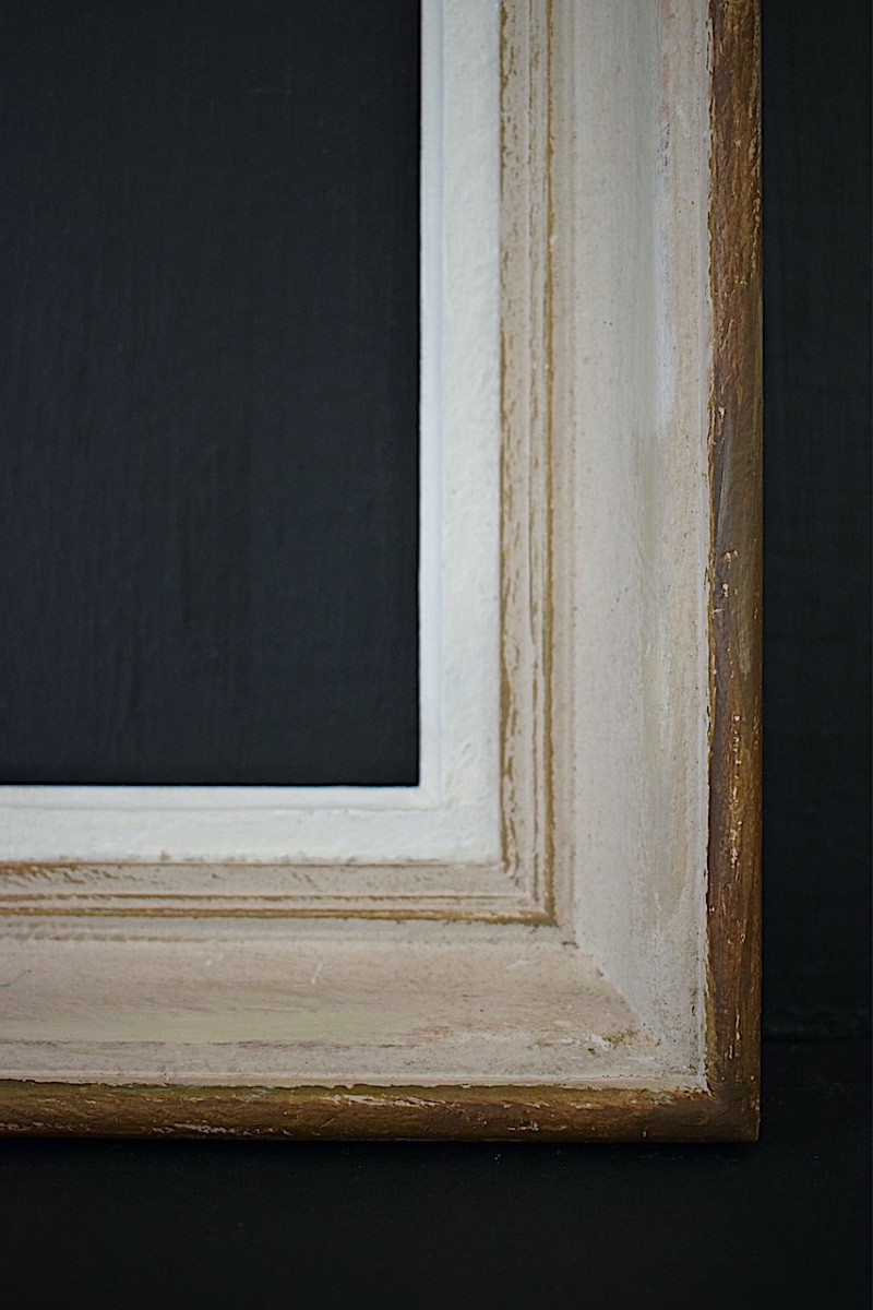 CADRE années 50 Feuillure 27 x 21 cm format pour tableau proche de 3F FRAME Ref C1269-photo-2