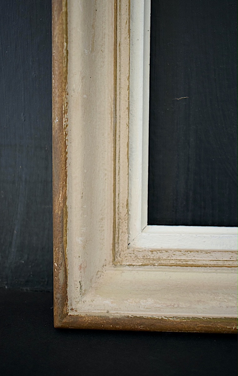 CADRE années 50 Feuillure 27 x 21 cm format pour tableau proche de 3F FRAME Ref C1269-photo-4