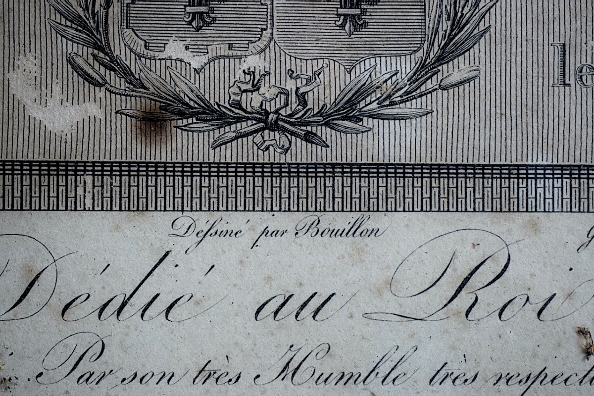 Engraving Duchesse d'Angoulême After F Dumont, Engraved By Audouin 19th C. Rt1446-photo-4