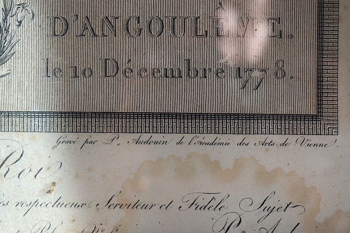 Engraving Duchesse d'Angoulême After F Dumont, Engraved By Audouin 19th C. Rt1446-photo-5