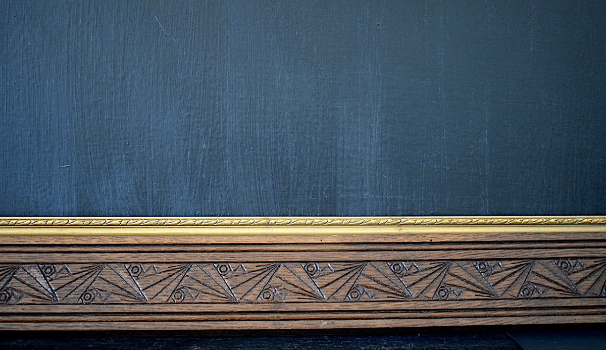 CADRE Art Déco bois sculpté Feuillure 68,7 x 53,5 cm  FRAME Ref C1271-photo-4