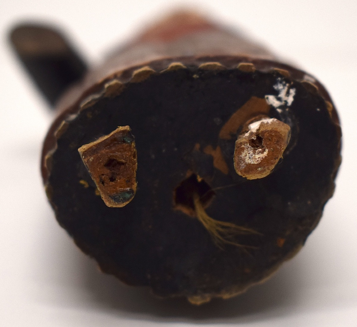 Art Populaire Carved Wooden Woman Painted Polychrome Puppet Doll Ref1116-photo-4