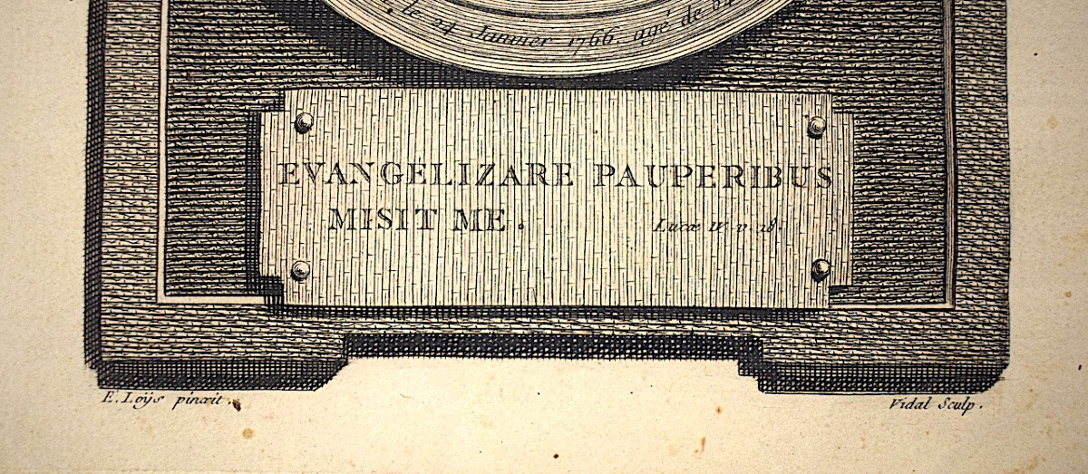 Gravure Portrait de François Renaud de Villeneuve Évêque de Montpellier par Loys refm04 -photo-1