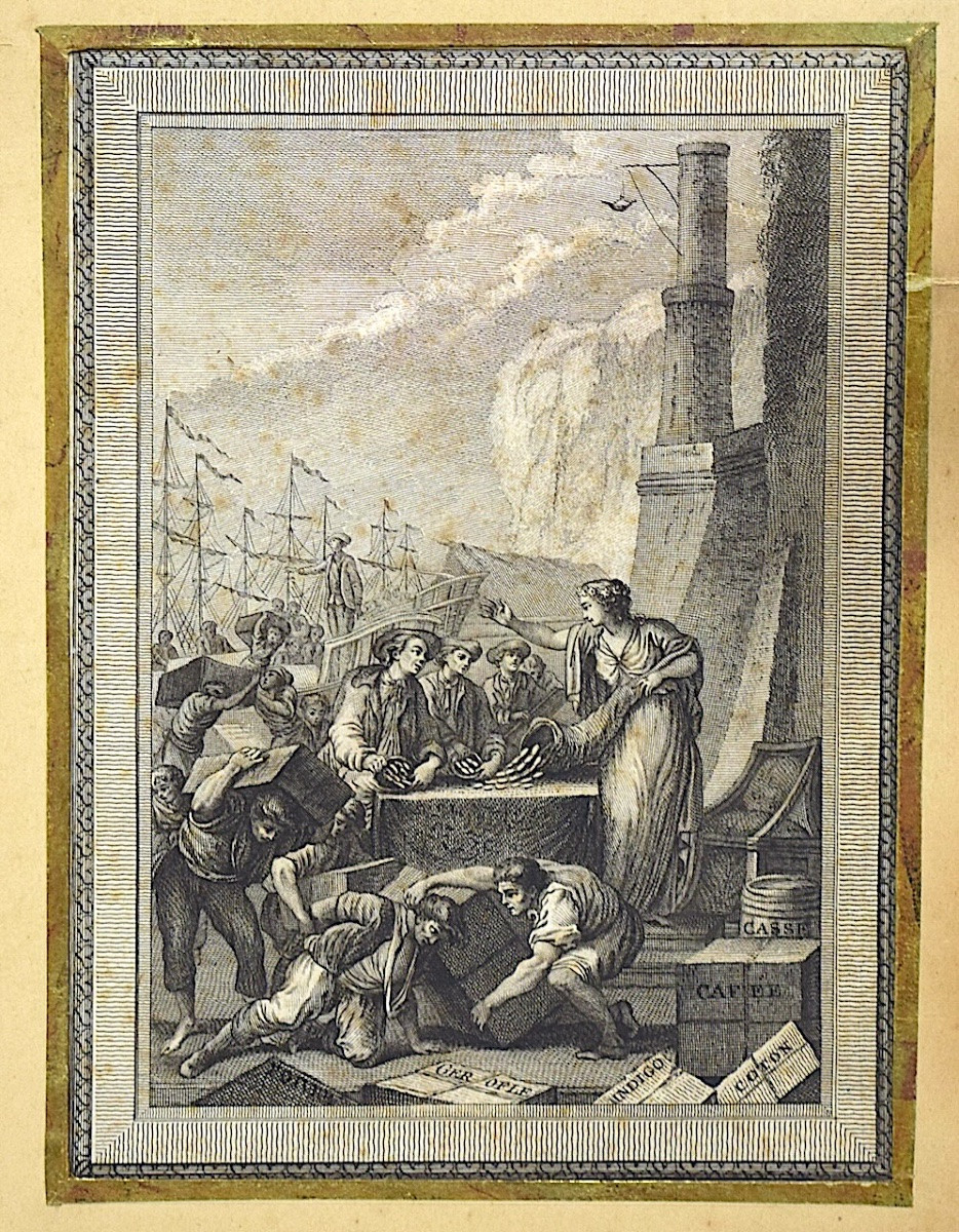  4 Engravings Eisen Histoire Des Indes 18th Century Refm08-photo-1