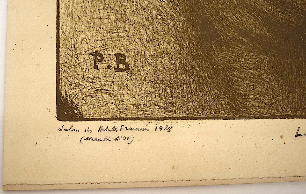Print By Barian Ambiance Intimiste Le Vieux Bibliophile Livre Bouquiniste 1928 Refm11-photo-3