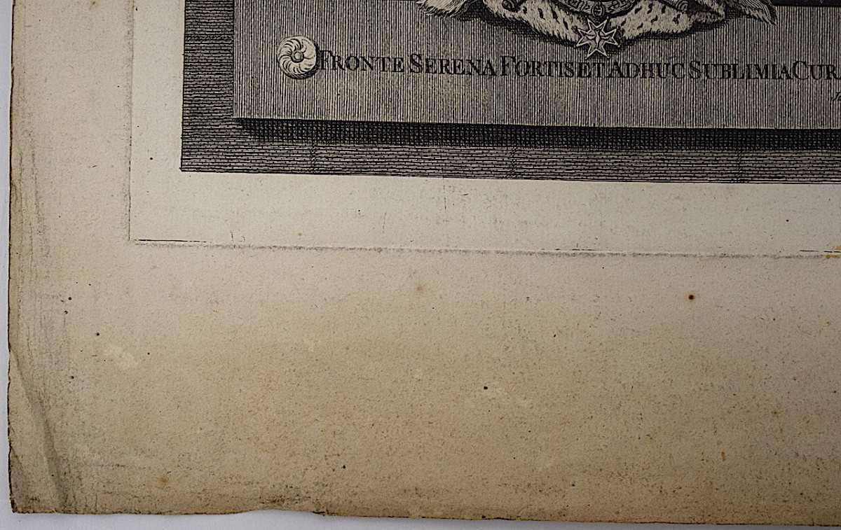 Gravure portrait XVIII &egrave;me de Ren&eacute; Charle de Maupeou  graveur Juvenal refm12-photo-5