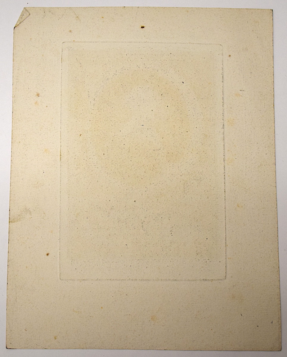 Gravure Portrait de george SAGE Sciences Minéralogie Paris Stockolm Signé HUBERT Refm13-photo-5