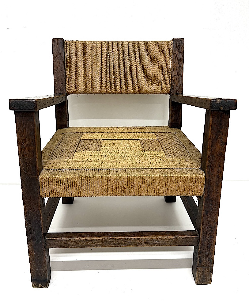 Fauteuil D' enfant Moderniste Dans Le Gout De Francis Jourdain  Époque Art Deco ref1122 -photo-8