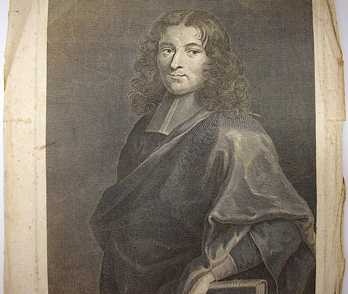 Engraving Protestant Philosopher Bayle At 28 By François Chereau Refm21-photo-3
