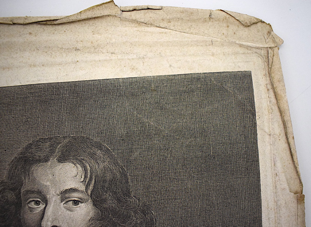 Engraving Protestant Philosopher Bayle At 28 By François Chereau Refm21-photo-4