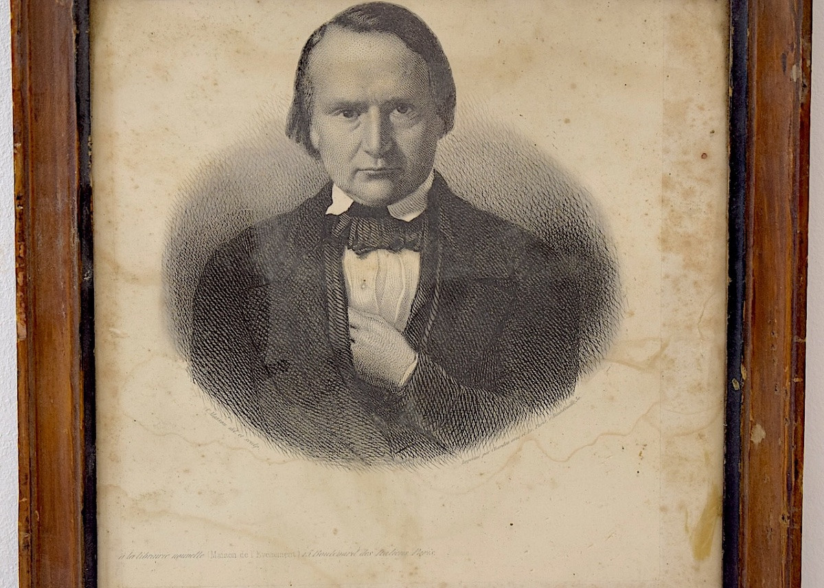 Gravure Victor Hugo 19 ème siècle Refm27-photo-3