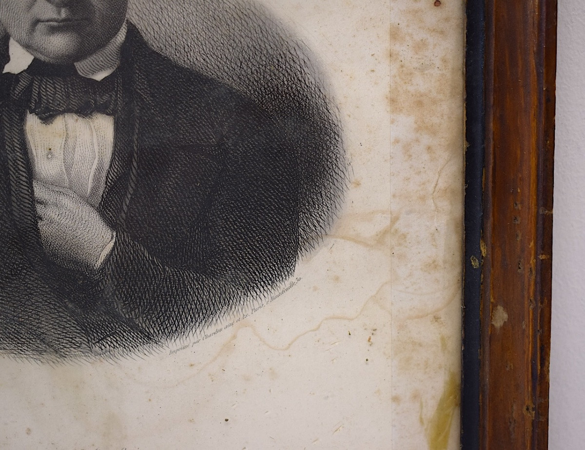 Gravure Victor Hugo 19 ème siècle Refm27-photo-2