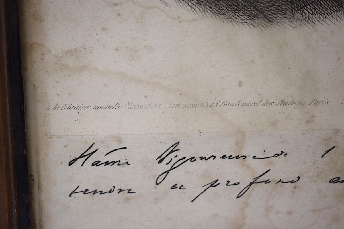 Gravure Victor Hugo 19 ème siècle Refm27-photo-3