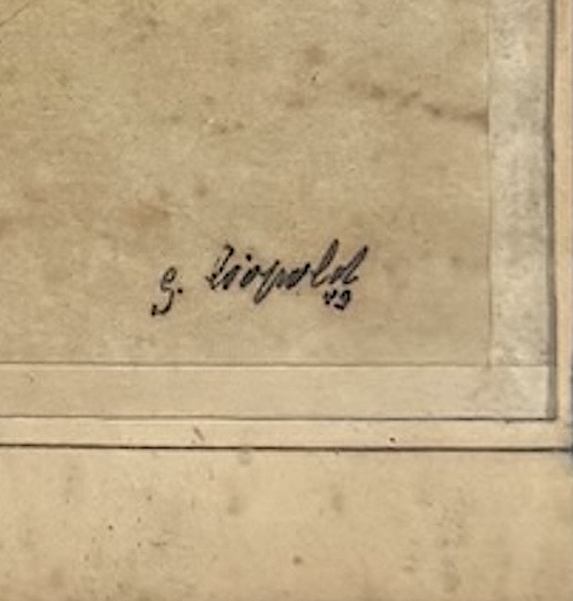 Sign&eacute; Leopold dessin &eacute;tudes cheval et personnages Maroc orientaliste REFm28-photo-4