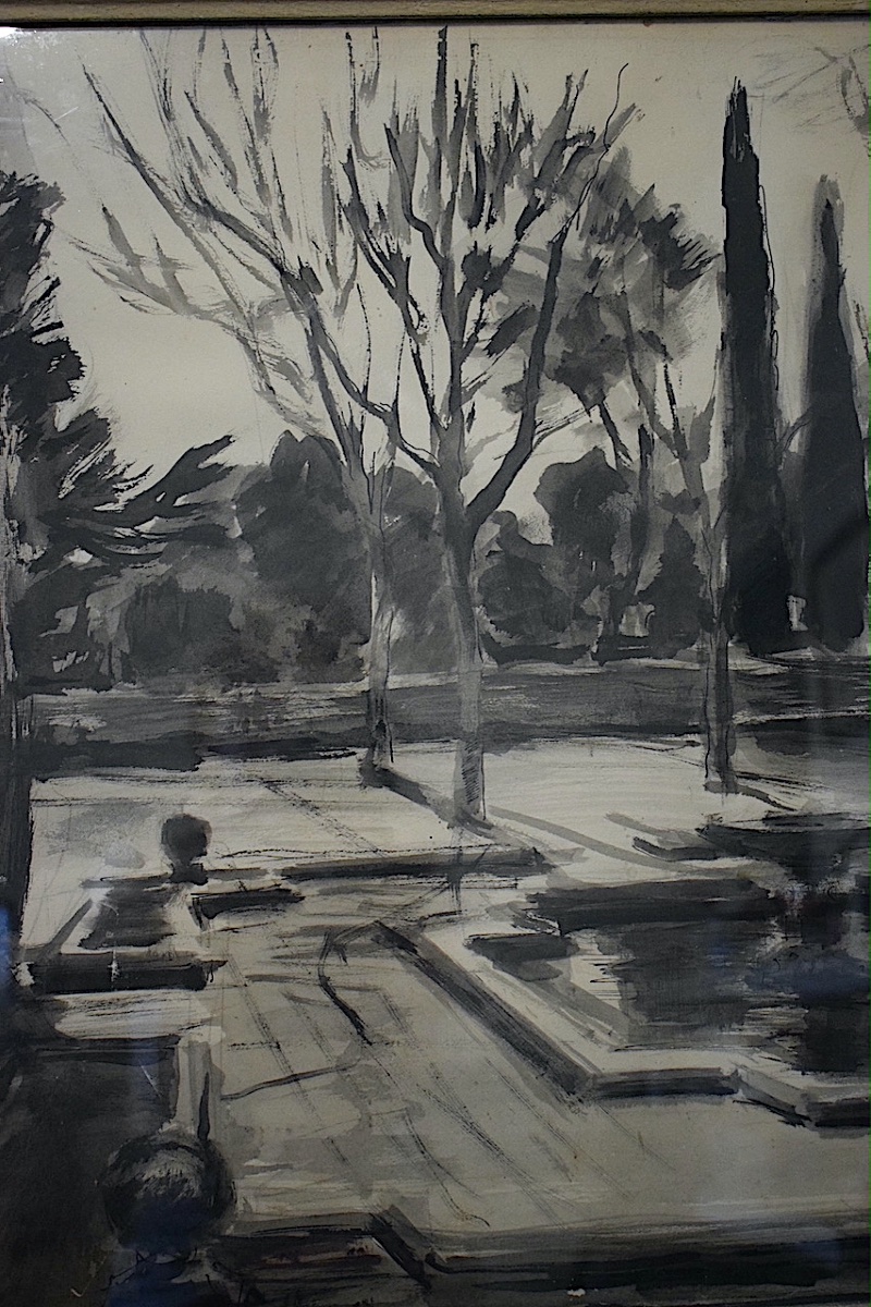 PAUL HANNAUX dessin lavis encre signé daté 1941 XX ème RT1457-photo-3