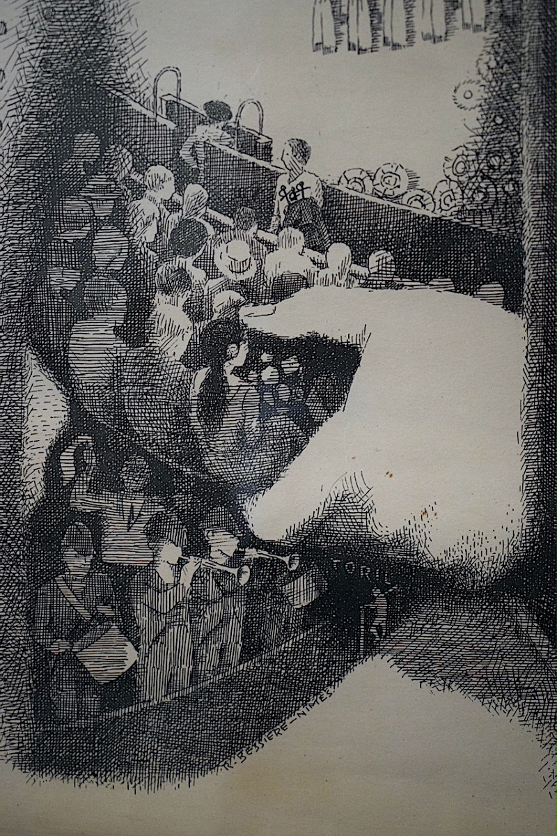 Toreador Engraving After A Drawing By René Bessiere And Bullfighting Poster Rt1460-photo-4