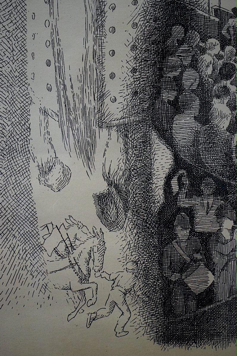 Toreador Engraving After A Drawing By René Bessiere And Bullfighting Poster Rt1460-photo-3