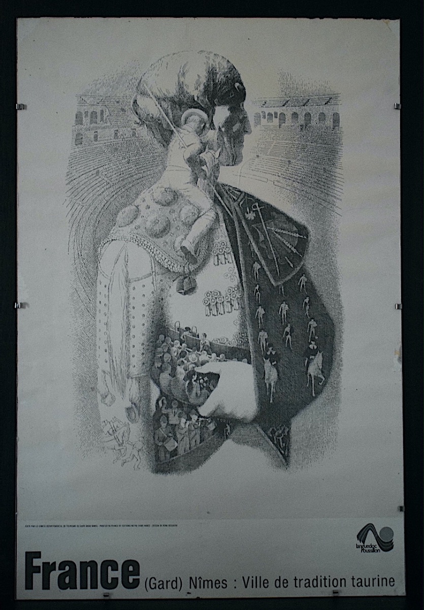 Toreador Engraving After A Drawing By René Bessiere And Bullfighting Poster Rt1460-photo-6